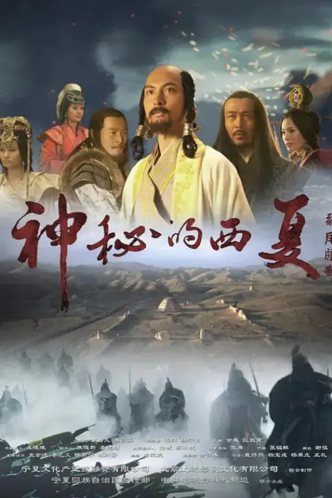 《神秘的西夏》封面