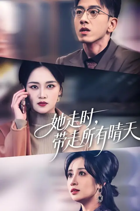 《她走时，带走所有晴天》封面