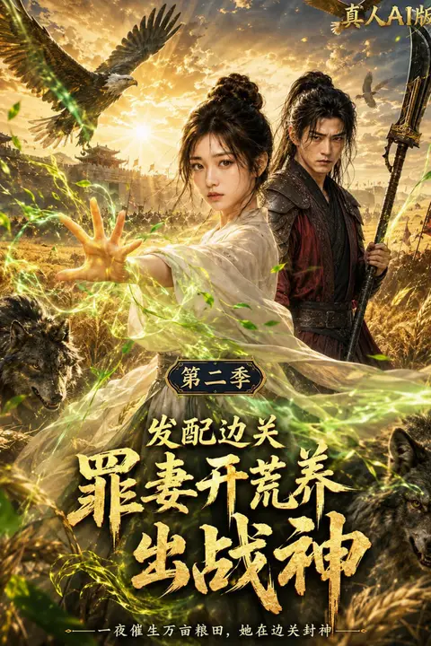 《发配边关罪妻开荒养出战神真人 AI 版第二季》封面