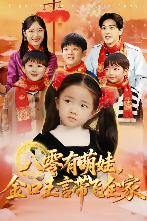 《八零有萌娃，金口玉言带飞全家》封面