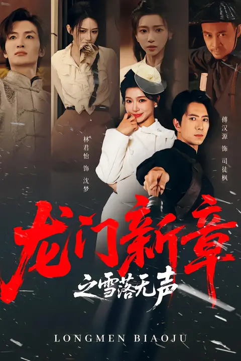 《龙门新章之雪落无声》封面