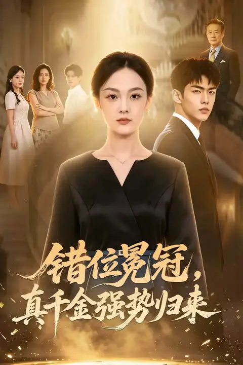 《错位冕冠，真千金强势归来》封面