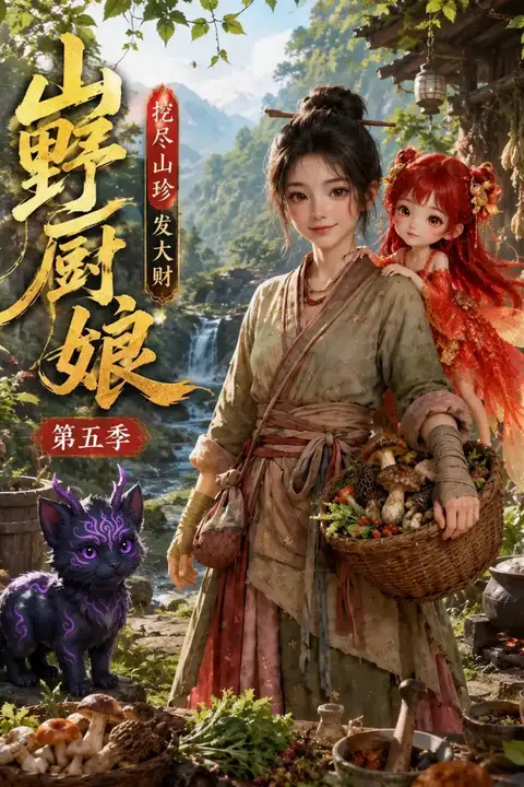 《山野厨娘，挖尽山珍发大财第五季》封面
