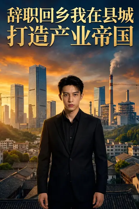 《辞职回乡,我在县城打造产业帝国》封面