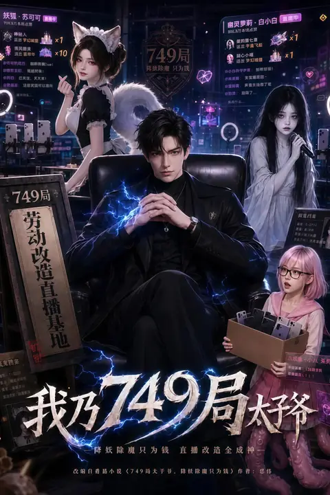 《我乃 749 局太子爷》封面