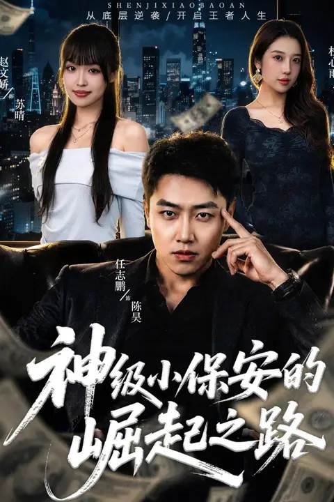 《神级小保安的崛起之路》封面