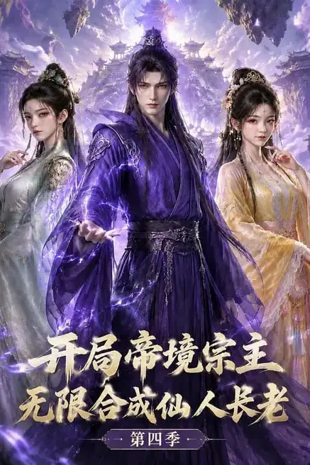 《看完只想说四个字:爽感拉满 。 开局就是帝境宗主的设定,直接站在战力天花板,然后靠合成系统一路滚雪球,仙人长老层出不穷,这种成长速度简直不讲道理 。 第四季延续了前三季的爽文路线,161 集的超长体量把宗门建设和战斗场面铺得很开,AI 制作的打斗特效也足够撑起场面 。 每一集都在变强,每一次合成都有新惊喜,节奏感拿捏得死死的 。 爱看修仙爽文 、 无敌流设定的观众,这部就是为你量身定做的 。 平时想找点解压剧的,直接存了慢慢看 。》封面