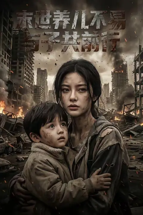 《末世养儿不易与子共前行》封面