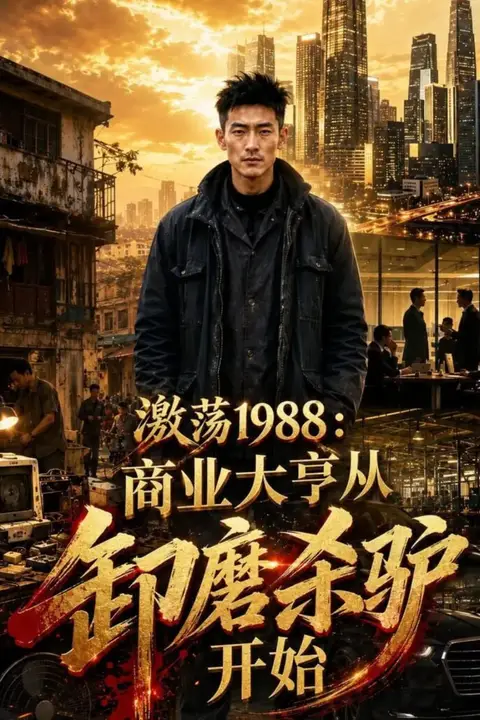 《激荡 1988:商业大亨,从卸磨杀驴开始》封面