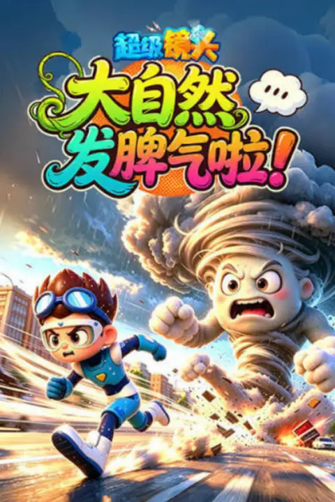 《超级镜头:大自然发脾气啦!》封面