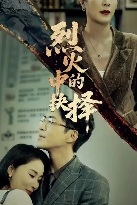 《烈火中的抉择》封面