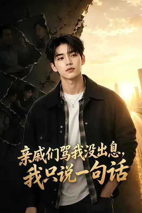 《亲戚们骂我没出息,我只说一句话》封面