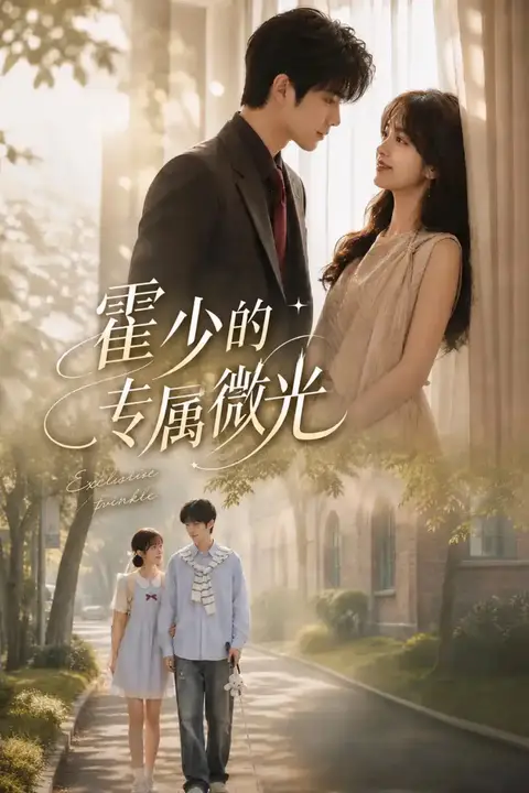 《霍少的专属微光》封面