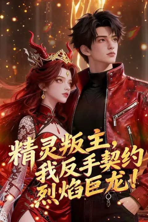 《精灵叛主,我反手契约烈焰巨龙!》封面