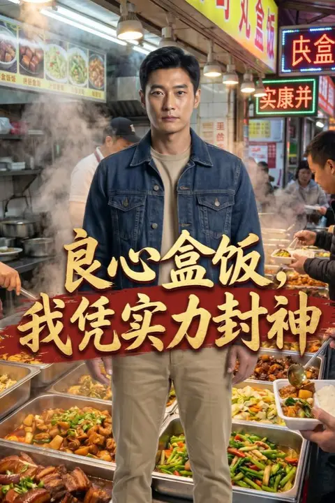 《良心盒饭,我凭实力封神》封面
