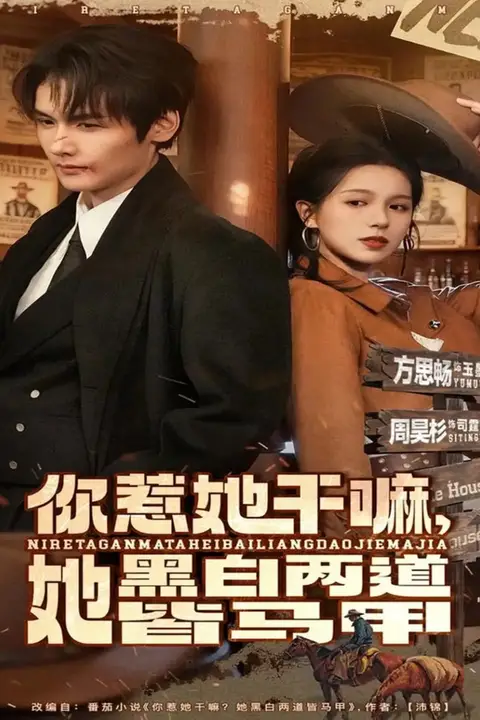 《你惹她干嘛,她黑白两道皆马甲》封面