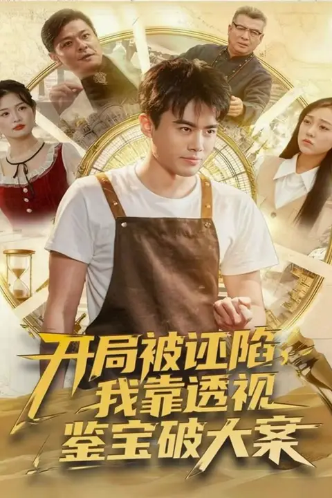 《开局被诬陷,我靠透视鉴宝破大案》封面