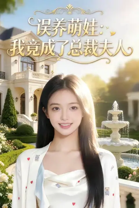 《误养萌娃:我竟成了总裁夫人》封面