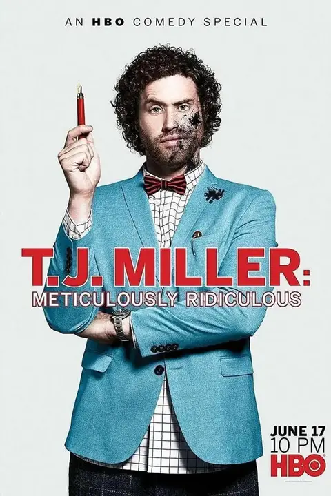 《T J Miller：一丝不苟的荒谬》封面