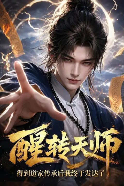 《醒转天师：得到道家传承后我终于发达了》封面