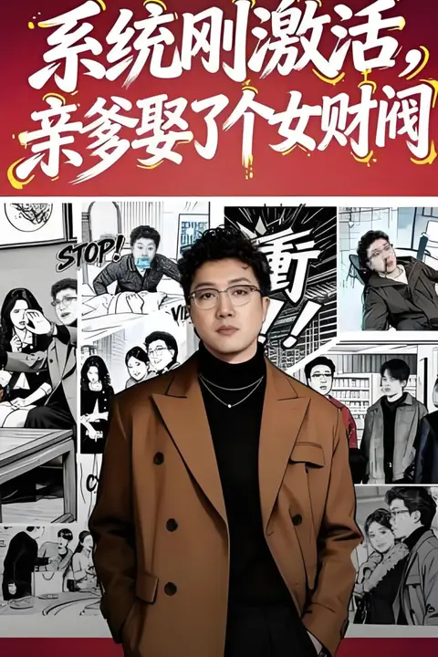 《系统刚激活，亲爹娶了个女财阀》封面