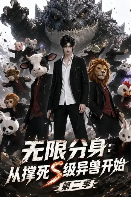 《无限分身：从撑死S级异兽开始第二季》封面