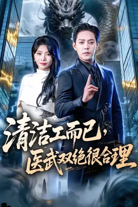 《清洁工而已，医武双绝很合理》封面