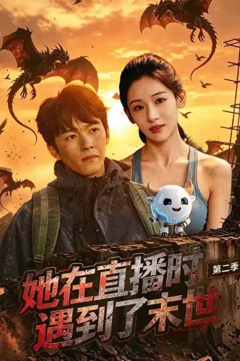 《她在直播时遇到了末世第二季》封面