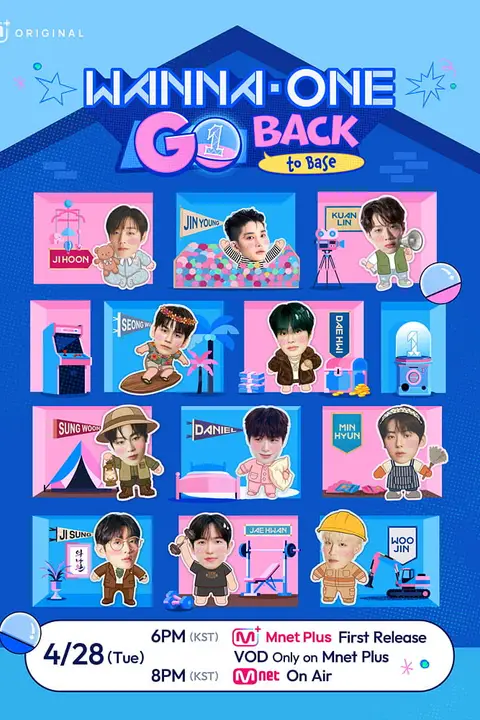 《WANNA ONE GO : Back to Base》封面