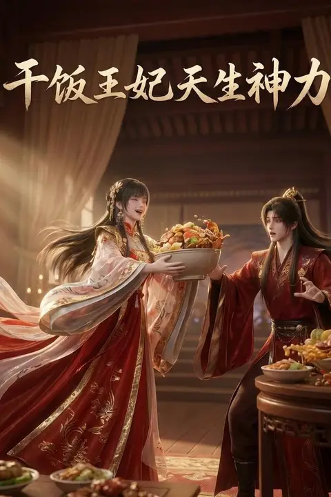 《干饭王妃天生神力》封面