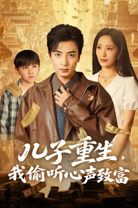 《儿子重生，我偷听心声致富》封面