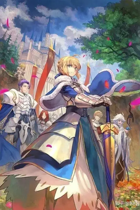 《命运/冠位指定.神圣圆桌领域卡美洛.后篇.劇場版.Fate/Grand.Order》封面