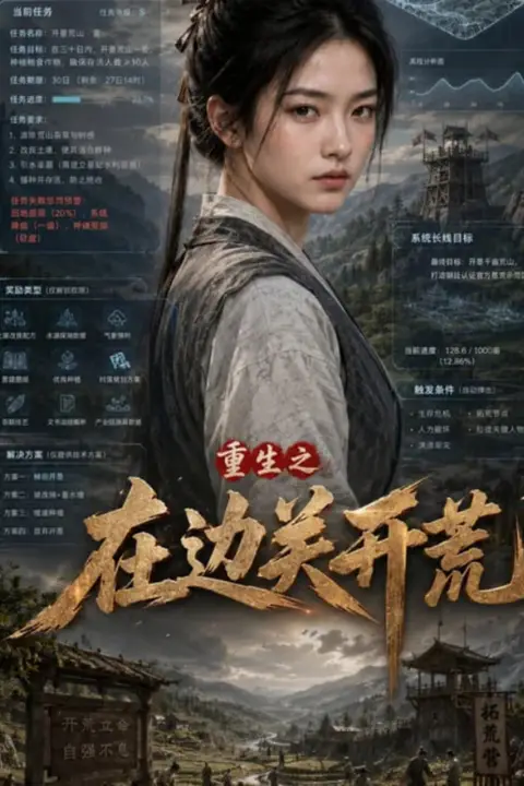 《重生之在边关开荒》封面
