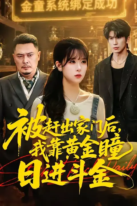 《被赶出家门后，我靠黄金瞳日进斗金》封面