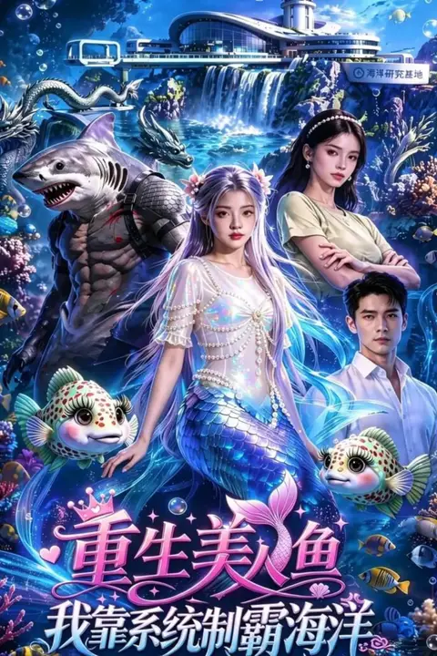 《重生美人鱼我靠系统制霸海洋》封面