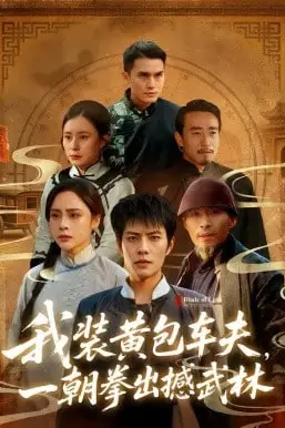 《我装黄包车夫,一朝拳出撼武林》封面
