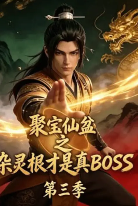 《聚宝仙盆之杂灵根才是真BOSS第三季》封面