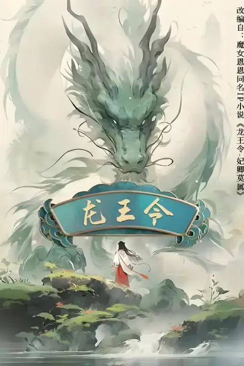 《龙王令之妃卿莫属》封面
