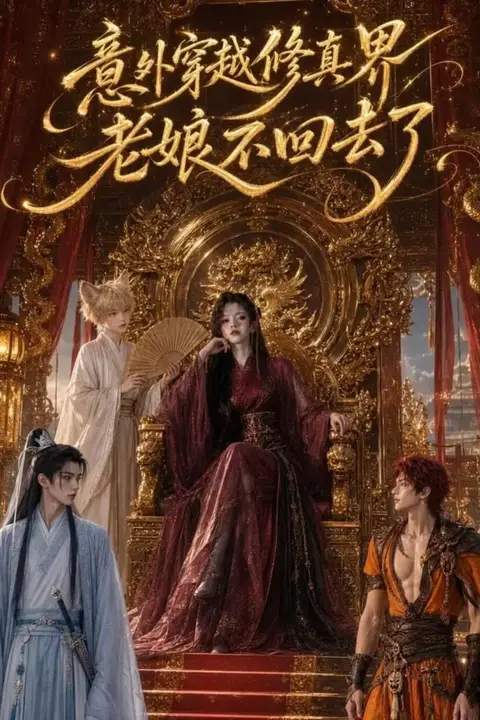 《意外穿越修真界,老娘不回去了》封面