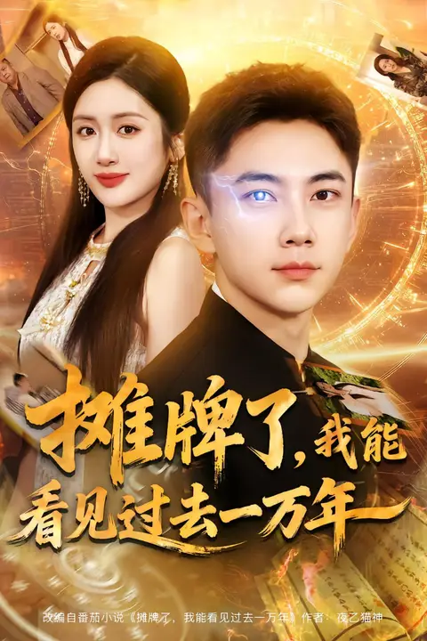 《摊牌了我能看见过去一万年》封面