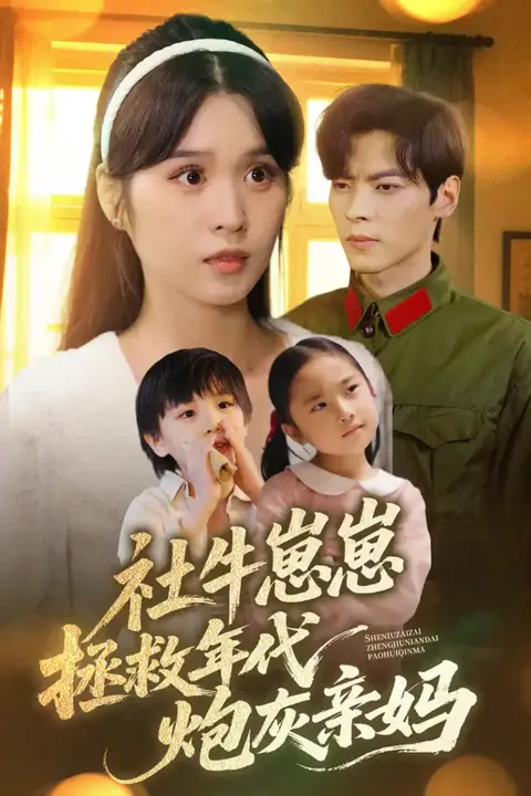 《社牛崽崽拯救年代炮灰亲妈》封面