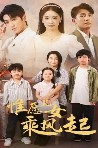 《惟愿儿女乘风起》封面