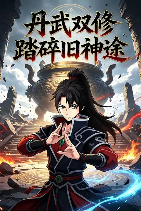 《丹武双修踏碎旧神途》封面
