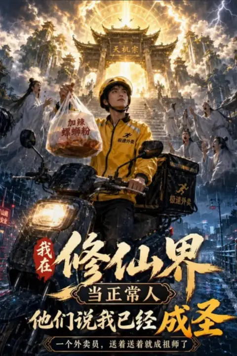 《我在修仙界当正常人，他们说我已经成圣》封面