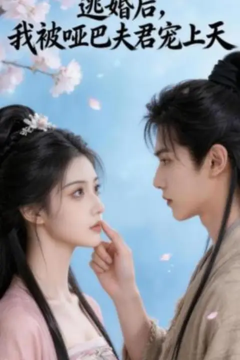 《逃婚后，我被哑巴夫君宠上天》封面