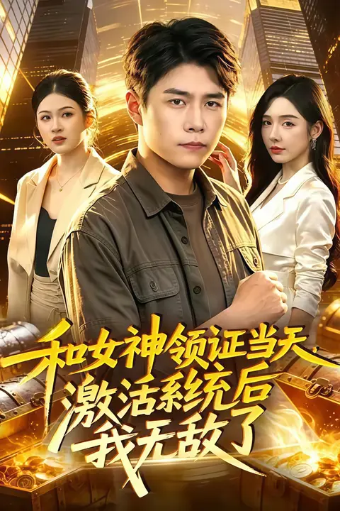 《和女神领证当天，激活系统后我无敌了》封面