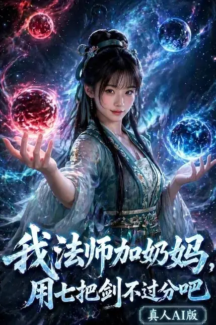 《我|法师加奶妈,用七把剑不过分吧真人AI版》封面