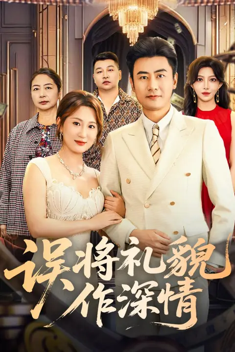 《误将礼貌作深情》封面