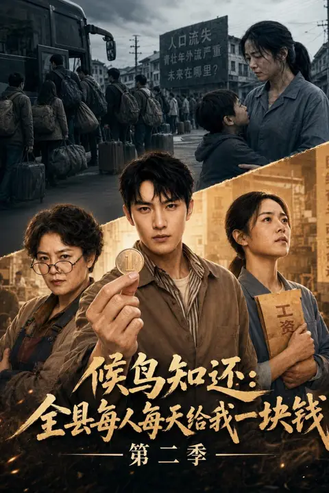 《候鸟知还:全县每人每天给我一块钱第二季》封面