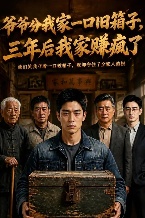 《爷爷分我家一口旧箱子,三年后我家赚疯了》封面